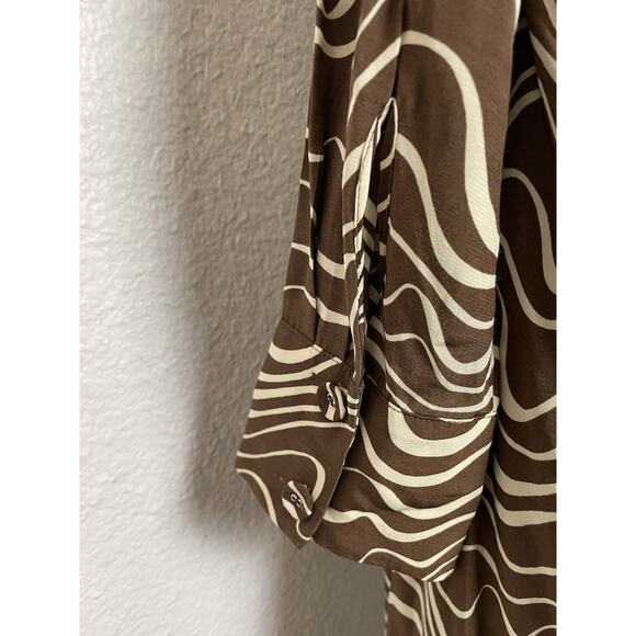 & Other Stories Dress Wrap Maxi Multicolor Print - Picture 11 of 16